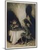 Jack Sprat, Mother Goose-Arthur Rackham-Mounted Art Print