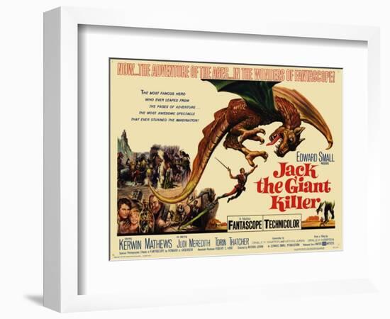 Jack the Giant Killer, 1962-null-Framed Premium Giclee Print