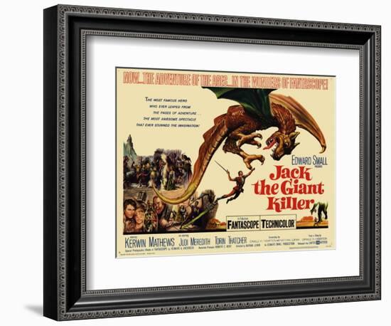 Jack the Giant Killer, 1962-null-Framed Premium Giclee Print