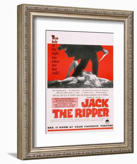 Jack the Ripper, Movie Poster, USA, 1959-null-Framed Giclee Print