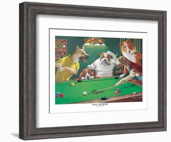 Jack the Ripper-Arthur Sarnoff-Framed Art Print