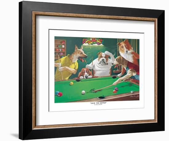 Jack the Ripper-Arthur Sarnoff-Framed Art Print