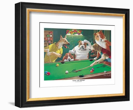 Jack the Ripper-Arthur Sarnoff-Framed Art Print