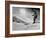 Jack Wilderman Skiing on Ridge Run at Mountain Badly-George Silk-Framed Photographic Print