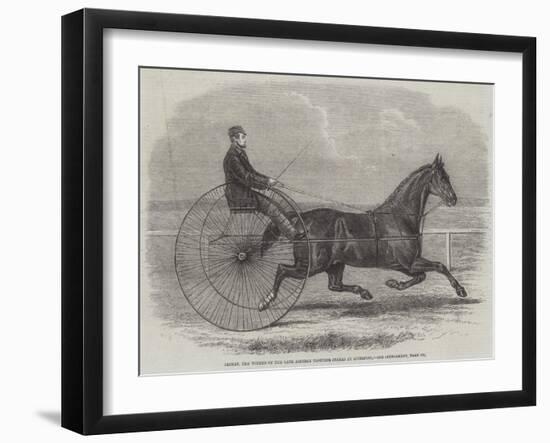 Jackey, the Winner of the Late Aintree Trotting Stakes at Liverpool-Thomas Harrington Wilson-Framed Giclee Print