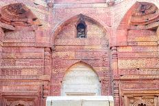 Qutb Minar, the Tallest Brick Minaret in the World , Delhi India.-jackfrog-Framed Photographic Print