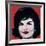 Jackie, 1964 (on red)-Andy Warhol-Framed Art Print