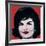 Jackie, 1964 (on red)-Andy Warhol-Framed Art Print