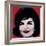 Jackie, c.1964 (On Red)-Andy Warhol-Framed Giclee Print