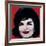 Jackie, c.1964 (On Red)-Andy Warhol-Framed Giclee Print