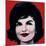 Jackie, c.1964 (On Red)-Andy Warhol-Mounted Giclee Print