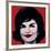 Jackie, c.1964 (On Red)-Andy Warhol-Framed Giclee Print