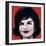 Jackie, c.1964 (On Red)-Andy Warhol-Framed Giclee Print