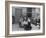 Jackie Gleason, Art Carney and Audrey Meadows in Cramden Apartment, Eating, on "The Honeymooners"-Michael Rougier-Framed Premium Photographic Print