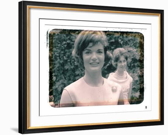 Jackie Kennedy I-British Pathe-Framed Giclee Print