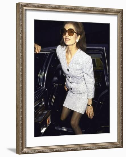 Jackie Kennedy Onassis-null-Framed Premium Photographic Print