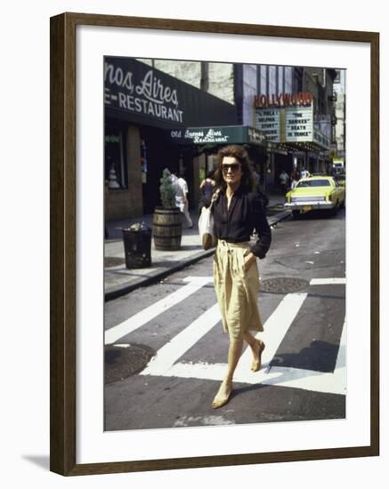 Jackie Kennedy Onassis-David Mcgough-Framed Premium Photographic Print