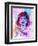 Jackie Kennedy Watercolor-Anna Malkin-Framed Art Print