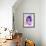 Jackie Kennedy Watercolor-Anna Malkin-Framed Art Print displayed on a wall