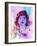 Jackie Kennedy Watercolor-Anna Malkin-Framed Art Print