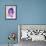 Jackie Kennedy Watercolor-Anna Malkin-Framed Art Print displayed on a wall