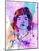 Jackie Kennedy Watercolor-Anna Malkin-Mounted Art Print