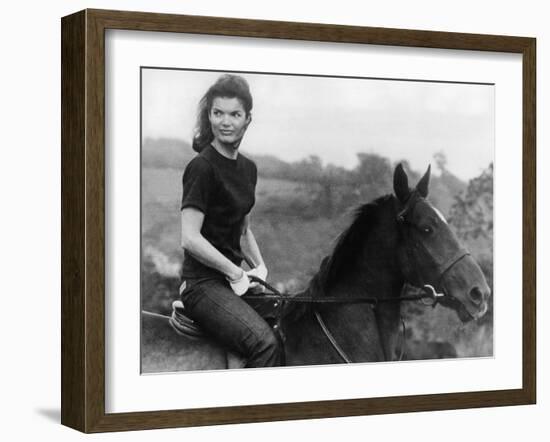 Jackie Kennedy--Framed Photo