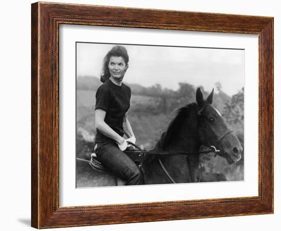 Jackie Kennedy--Framed Photo