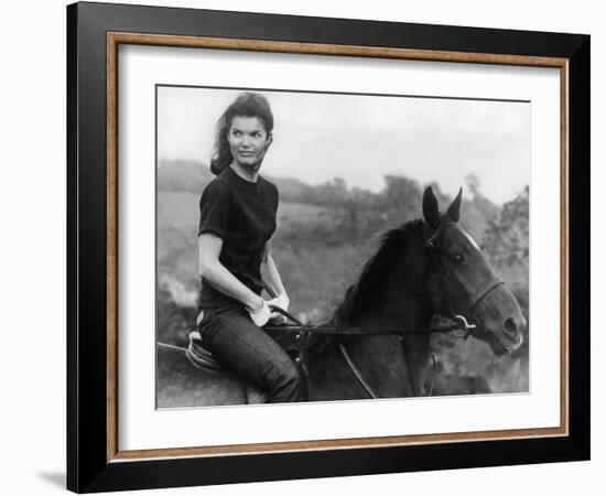 Jackie Kennedy--Framed Photo