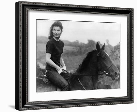 Jackie Kennedy--Framed Photo