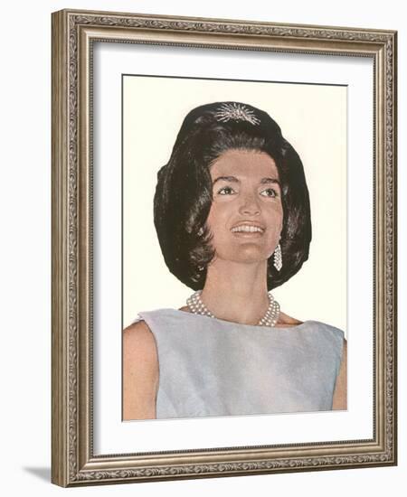 Jackie Kennedy-null-Framed Art Print