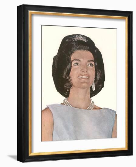 Jackie Kennedy-null-Framed Art Print