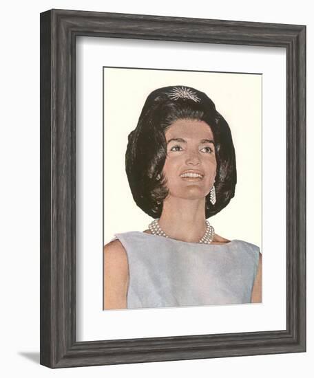 Jackie Kennedy-null-Framed Art Print