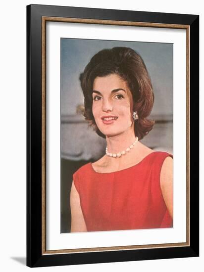 Jackie Kennedy-null-Framed Art Print