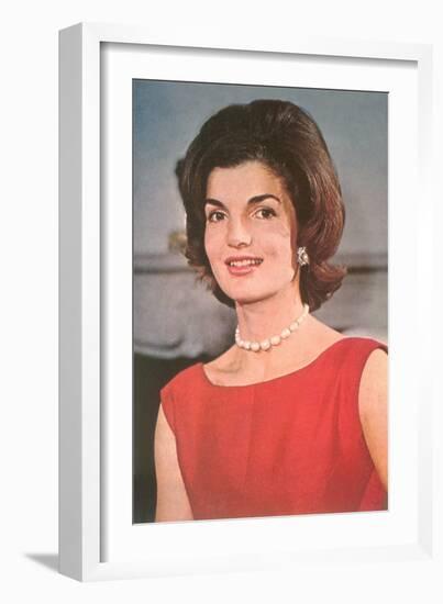 Jackie Kennedy-null-Framed Art Print