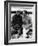Jackie Stewart on the Left, and Jim Clark, 1967-null-Framed Photographic Print