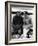 Jackie Stewart on the Left, and Jim Clark, 1967-null-Framed Photographic Print