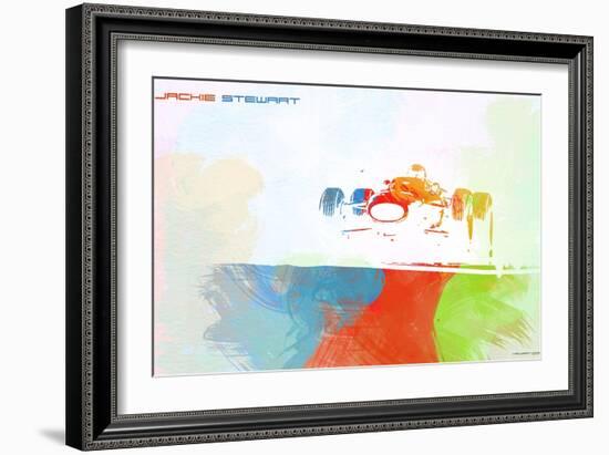 Jackie Stewart-NaxArt-Framed Art Print