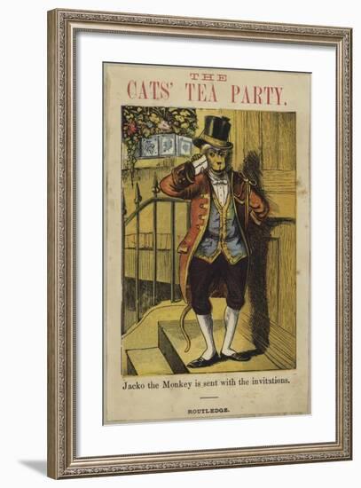 Jacko the Monkey Is Sent Out with the Invitations-null-Framed Giclee Print