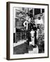 Jackson Five Michael, Marlon, Tito, Jermaine, and Jackie, with Parents Joe and Katherine Jackson-John Olson-Framed Premium Photographic Print