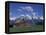 Jackson Hole Homestead and Grand Teton Range, Grand Teton National Park, Wyoming, USA-Jamie & Judy Wild-Framed Premier Image Canvas