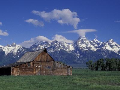 Jackson Hole Homestead And Grand Teton Range Grand Teton