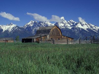 Jackson Hole Homestead And Grand Teton Range Grand Teton