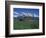 Jackson Hole Homestead and Grand Teton Range, Grand Teton National Park, Wyoming, USA-Jamie & Judy Wild-Framed Photographic Print