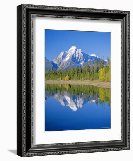 Jackson Lake, Colter Bay, Grand Teton National Park, Wyoming, USA-Rolf Richardson-Framed Photographic Print