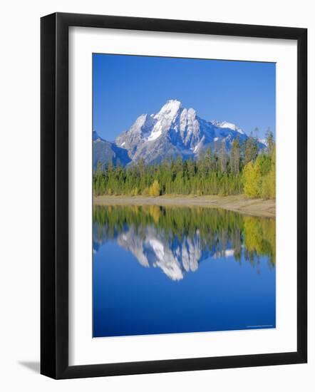 Jackson Lake, Colter Bay, Grand Teton National Park, Wyoming, USA-Rolf Richardson-Framed Photographic Print