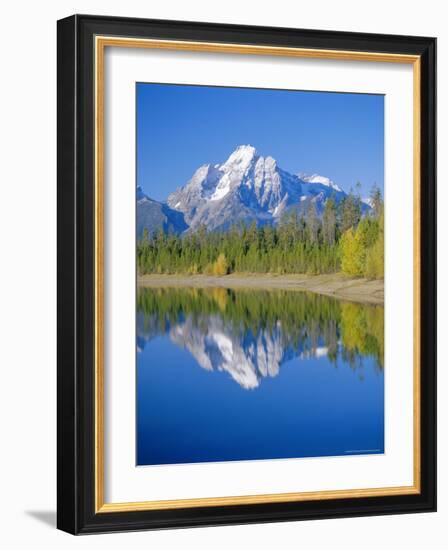 Jackson Lake, Colter Bay, Grand Teton National Park, Wyoming, USA-Rolf Richardson-Framed Photographic Print