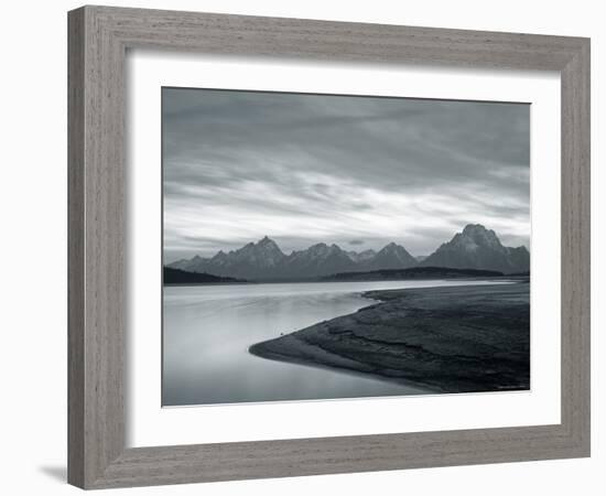 Jackson Lake, Grand Teton National Park, Wyoming, USA-Walter Bibikow-Framed Photographic Print