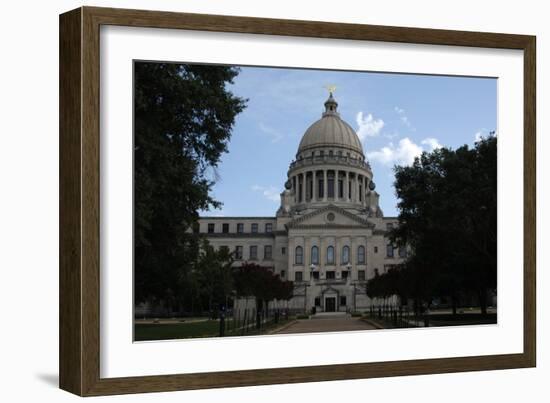 Jackson, Mississippi State Capitol, State of Mississipi, USA-null-Framed Giclee Print