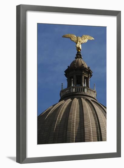 Jackson, Mississippi State Capitol, State of Mississipi, USA-null-Framed Giclee Print